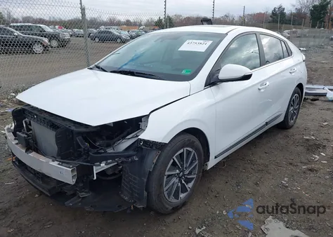 2021 Hyundai Ioniq Electric Limited from USA, damaged, VIN KMHC85LJ7MU077076